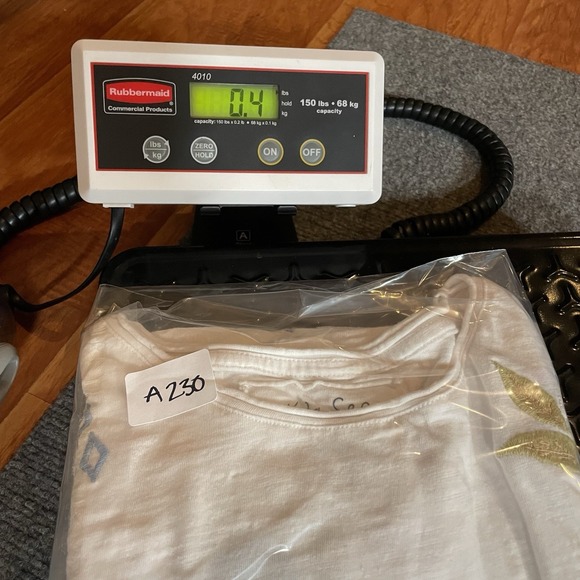 Kyla Seo Comfort Tee WHITE Size Medium Crewneck Embroidered Cotton Boho Handmade - Picture 12 of 12